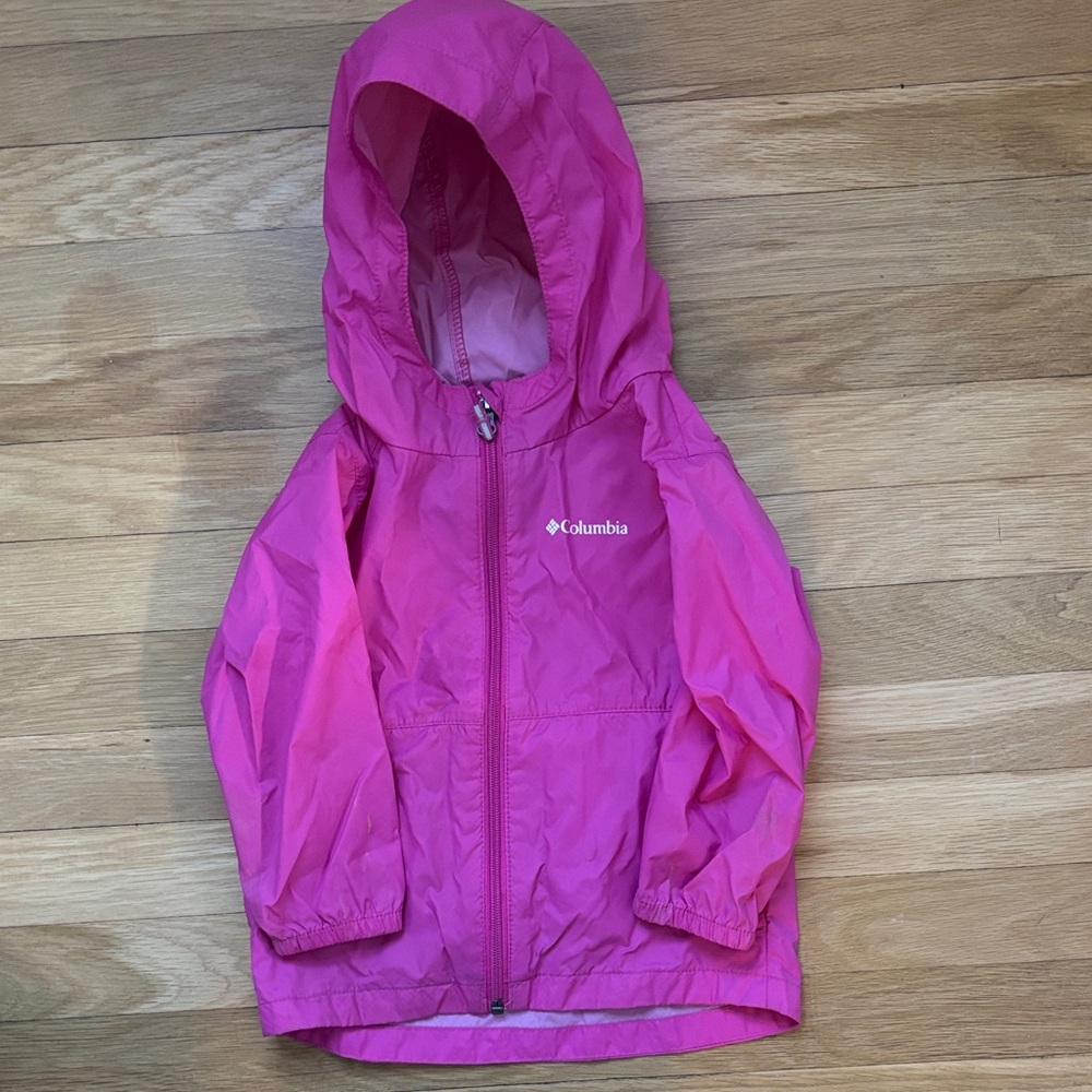 Columbia Kids Fuchsia Raincoat